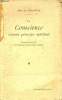 La conscience comme principe spirituel - Conséquences de fait et de droit pour la psychologie humaine.. De Saint-Prix Jean