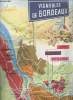 Une carte en couleur du Vignobles de Bordeaux d'environ 41x59 cm - échelle 1/333 333.. R.de Villepreux