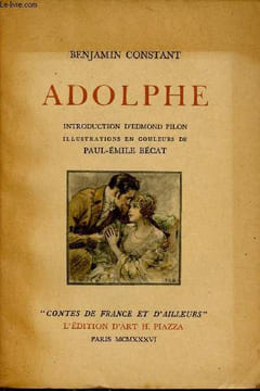 Adolphe - Collection contes de France et d'ailleurs.. Constant Benjamin