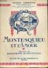Montesquieu et l'amour.. Dormontal Charles