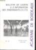 Bulletin de liaison & d'information des enseignants d'e.p.s. académie de Bordeaux n°15 avril 1987 - Evaluation et pédagogie différenciée - l'élan de ...