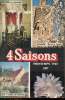 4 saisons printemps 1965 n°61 - Huit bouquets de grands fleuristes - comment tracer un jardin rural - les jardins inattendus - jardins des quatres ...