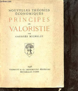 Nouvelles théories économiques - Principes de valoristie.