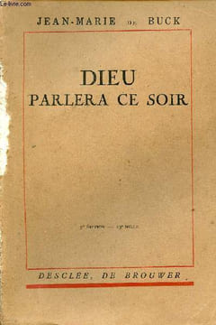 Dieu parlera ce soir - 5e édition.. De Buck Jean Marie