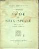 Racine et Shakespeare - Collection pages retrouvées.. Stendhal