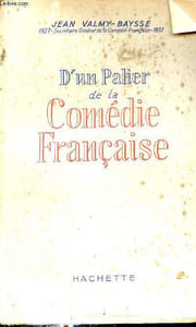 D'un palier de la comédie française.