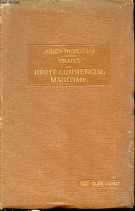 Traité de droit commercial maritime.