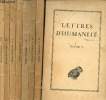 Lettres d'humanit&eacute; - Association Guillaume Bud&eacute; - En 8 tomes - Tomes 1 + 2 + 3 + 4 + 5 + 6 + 7 + 8.. Collectif