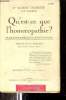 Qu'est ce que l'homoeopathie ? ce que tout médecin en doit savoir - 2e édition.. Dr Charette Gilbert