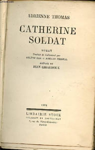 Catherine Soldat - Roman.