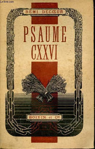 Psaume CXXVI proses de captivité.