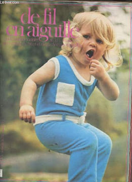 De fil en aiguille n°46 - Une broderie givrée - Tricot bordures Jacquard - modèle crochet les gros bonnets - apprenez la dentelle irlandaise - ...