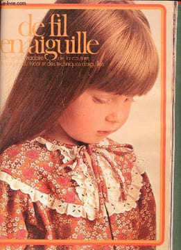 De fil en aiguille n°59 - Branche de pin givrée - perles et sequins au tricot - des blousons sport - perles et sequins au crochet - votre set ...