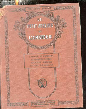 Le petit atelier de l'amateur - L'atelier de l'amateur, les métaux, le bois, exercices manuels, la tenue de l'atelier.. Marot Philippe