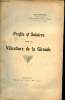 Profits & salaires dans la viticulture de la Gironde.. Boyreau Jean