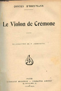 Le violon de Crémone.