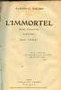 L'Immortel - Moeurs parisiennes.. Daudet Alphonse