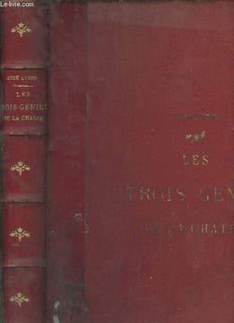 Les trois génies de la chaire Bossuet Bourdaloue Massillon ou leurs oeuvres oratoires en tableaux synoptiques.. L'Abbé Lyons