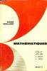 Mathématiques 2e A'CMM' - Programme du 18 juillet 1960 - Collection cours de mathématiques.. Girard Georges & Lentin André