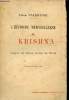 L'histoire merveilleuse de Krishna d'après les livres sacrés de l'Inde - 3e édition.. Valentino Henri