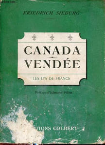 Canada-Vendée (Les lys de France).