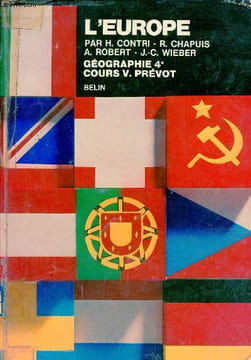 L'Europe et l'Asie soviétique géographie classe de quatrième - Cours V.Prévot.. H.Contri R.Chapuis A.Robert J.C. Wieber