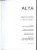 "Alya - Mary Lester ""le retour de Molly"" - Scénario - V6 du 12/05/99.". Kahn Jean Jacques & Condroyer Laurence & Stintzy
