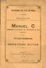 Chemins de fer du midi - 1re division - exploitation - Manuel C Annex&eacute; &agrave; l'ordre de service n&deg;20 (s&eacute;rie A) - Enclenchements par serrures bour&eacute;.. ...