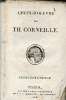 Chefs-d'oeuvre de Th.Corneille - Stéréotype d'Herhan.. Corneille