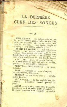 La dernière clef des songes.. Collectif