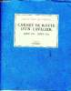 Carnet de route d'un cavalier aout 1914-aout 1919 + envoi de l'auteur.. Comte Tony de Vibraye
