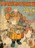 Karikaturen Julen 1922 - Nu er det jul Quixote - naar kontingenten fra vinlandene kommer Jens R.Nilssen - hvad som haendte i 1922 - journalist ? - ...