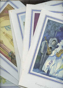 Lot 8 Menus : Paquebot France compagnie générale transatlantique French line - Menu de 1969.