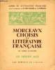 Morceaux choisis de littérature française - Tome 1 : Le Moyen Age - Collection cours de littérature française.. A.Ferran & E.Decahors