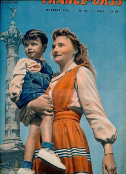France Urss n°86 oct. 1952 - La France est inquiète - la misère monte par Ali Landrea - les foyers d'incendie se multiplient - le siège de Léningrad - ...