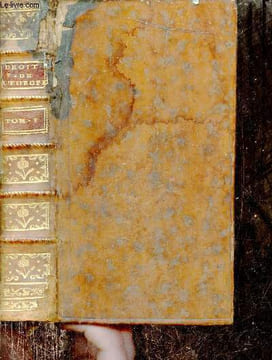 Le droit public de l'Europe fondé sur les traités - Tome premier - 3e édition revue corrigée et augmentée.. L'Abbé de Mably