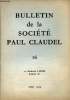 Bulletin de la Société Paul Claudel n°16 juin 1964 - Le Pape évoque Paul Claudel - la vie de la société - A propos du cyclope, lettre à Roger Milliex ...