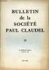 Bulletin de la Société Paul Claudel n°19 juin 1965 - Vie de la société par C.Galperine - 25 décembre 1886 par R.Nantet - custos quid de nocte ? par ...