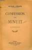Confession de minuit.. Duhamel Georges