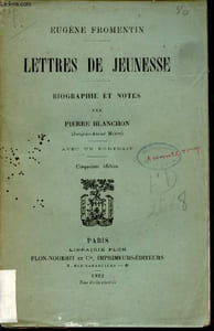Lettres de jeunesse - 5e édition.