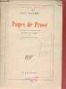 Pages de Prose.. Claudel Paul