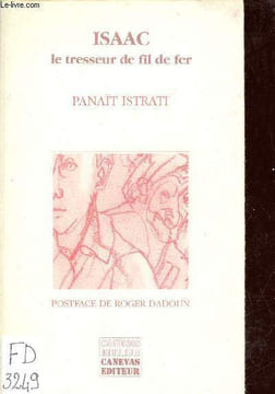 Isaac le tresseur de fil de fer.. Istrati Panaït