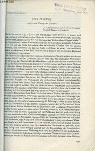 Tiré à part : Paul Claudel Gröse und Greuze des Dichters