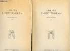 Corpus Christianorum series latina - en deux volumes - Volume CIII Caesarii Arelatensis opera sermones pars I + Volume CIV : Caesarii Arelatensis ...
