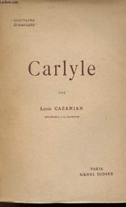 Carlyle - Collection écrivains étrangers.