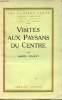 Visites aux paysans du centre - Collection Les Cahiers Verts n°4.. Halévy Daniel