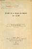 Révision de la feuille de Soissons au 1/80.000e - Extrait du bulletin de la carte géologique de France n°189 Tome XL 1939.. R.Soyer
