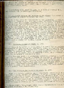 Interventions de M.André Cailleux à la suite de l'exposé de M.Paul Chauchard sur les structures cérébrales - Ext : Not.Struc & Struc. connaiss XXè Sem ...