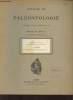 Extrait des Annales de Paléontologie tome XXII 1933 - Contribution à l'étude des métriorhhynchidés (crocodiliens).. Mercier Jean