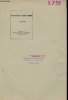 Science fiction et mythes modernes - Extrait de la revue des questions scientifiques du 20 juillet 1959 .. F.Mathis